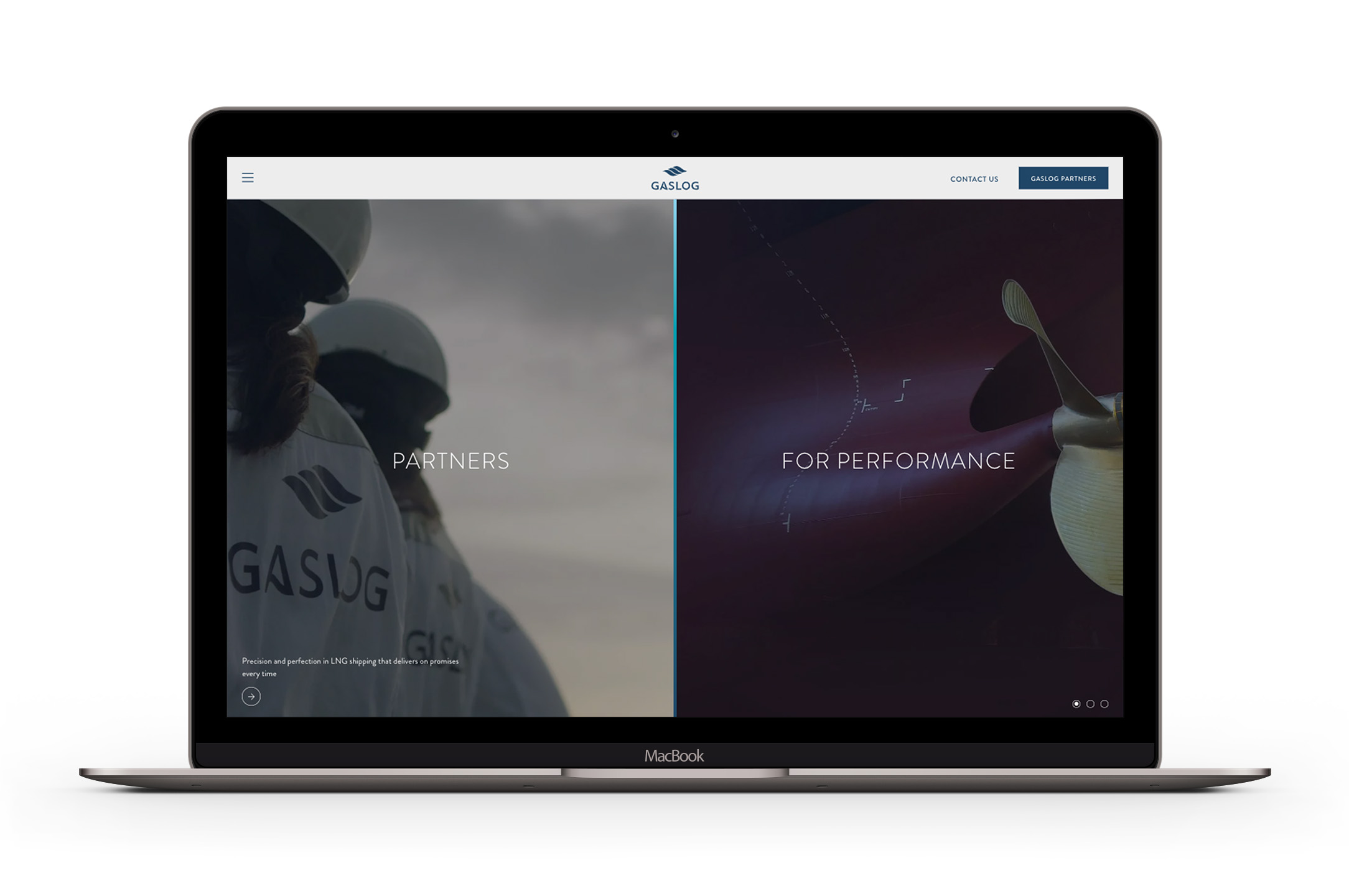 Gaslog-Macbook-Homepage
